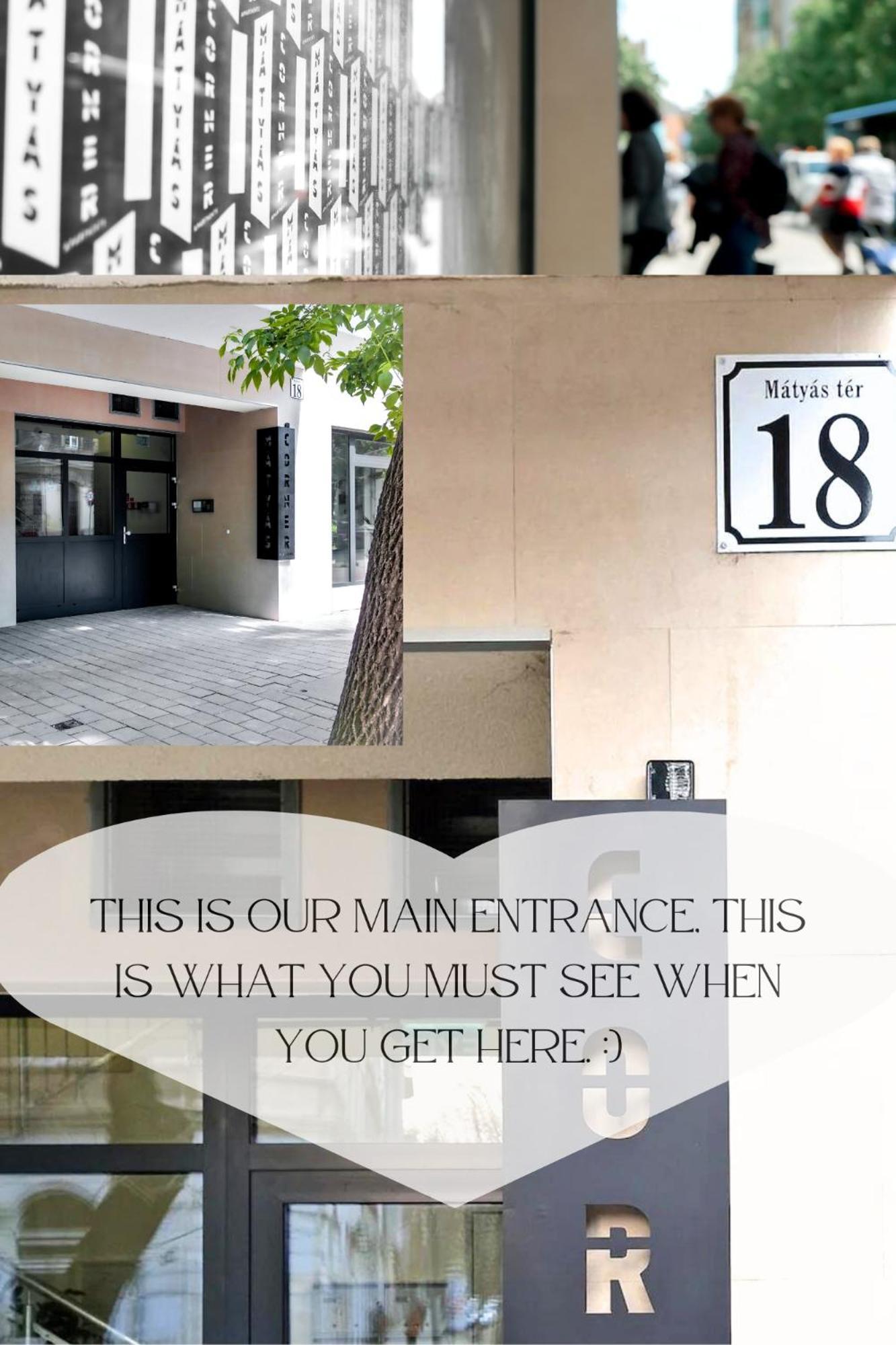 Matyas Corner Apartments Green Square Studio Apartment II Budapest Exterior photo